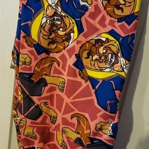 Nwt lularoe disney beast leggings tc